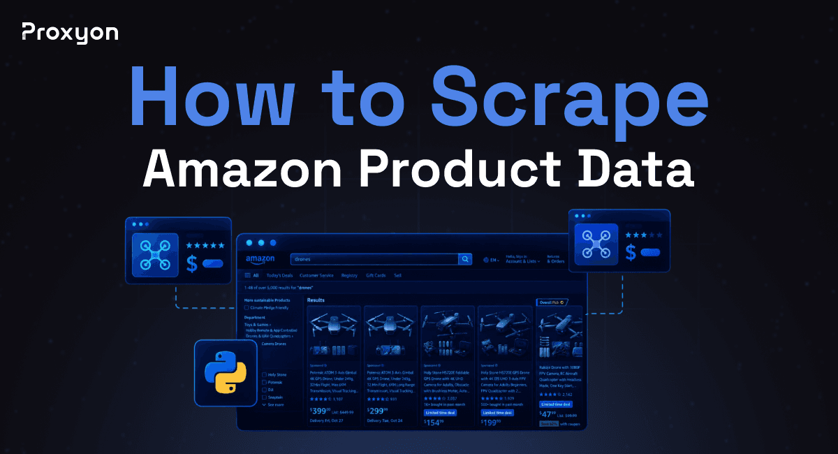 How to Scrape Amazon Product Data